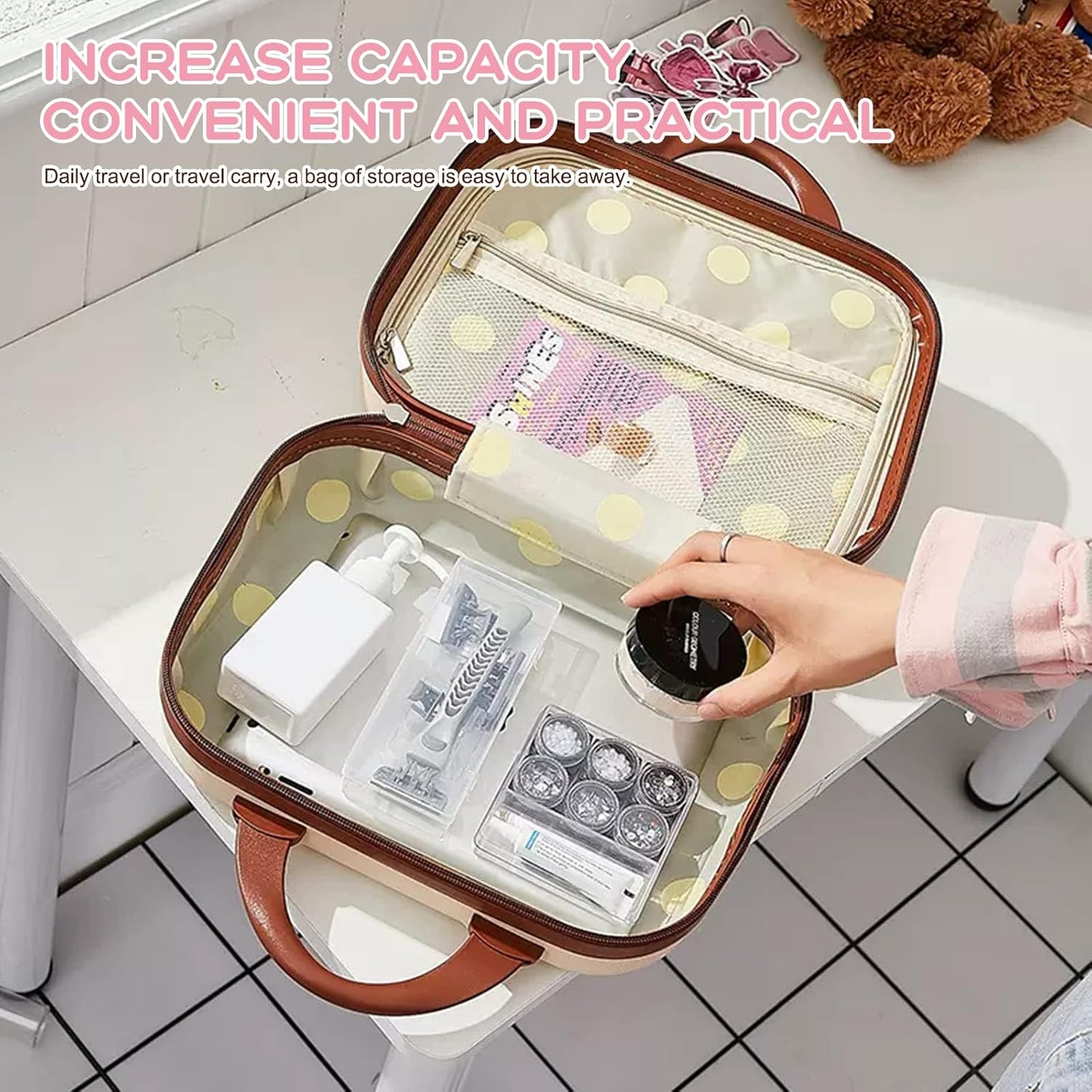 Kawaii Kitty Cosmetic Case™